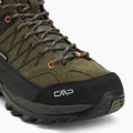 Мъжки обувки за трекинг CMP Rigel Mid Wp olive/flame 6