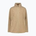 Дамско палто CMP 35P3846 Long Teddy Highloft cookie