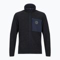 Мъжки суитшърт от полар CMP 35H3907 Melange Knitted b.blue melange/b.blue
