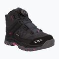 Детски обувки за трекинг CMP Kiruna Mid Fitgo Fleece Wp antracite/festival