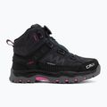 Детски обувки за трекинг CMP Kiruna Mid Fitgo Fleece Wp antracite/festival 2