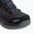 Детски обувки за трекинг CMP Kiruna Mid Fitgo Fleece Wp antracite/festival 7