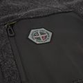 Мъжки суитшърт от полар CMP 35H3907 Melange Knitted anthracite melange 4