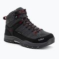 Юношески обувки за трекинг CMP Rigel Mid Wp grey/ferrari