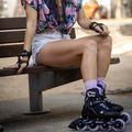 Rollerblade Macroblade 84 дамски ролкови кънки черни и лилави 07370900 15