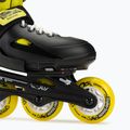 Детски ролкови кънки Rollerblade Fury черни/жълти 5