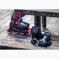 Детски ролери с протектори Rollerblade Fury Combo Jr black/red 2