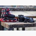 Детски ролери с протектори Rollerblade Fury Combo Jr black/red 3