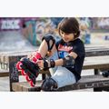 Детски ролери с протектори Rollerblade Fury Combo Jr black/red 6