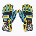 Скиорски ръкавици Worldcup CF yellow/blue 2