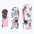 Детски скиорски ръкавици Level Junior Mitt pink