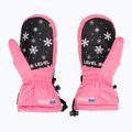 Детски скиорски ръкавици Level Junior Mitt pink 3