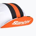 Santini Bengal колоездачна шапка бяла 2S460COTBENGBIUNI 6