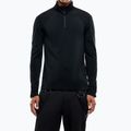Мъжки скиорски суитшърт EA7 Emporio Armani Pure Powerstretch T-Top Half Zip black