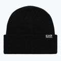 Зимна шапка EA7 Emporio Armani Mountain Logo Series Big Beanie black 2