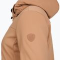 Дамско скиорско яке EA7 Emporio Armani Pure Softshell mocha mousse 3