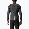 Мъжко яке за колоездене Castelli Squadra Stretch light black/dark grey 2