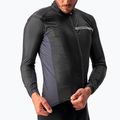 Мъжко яке за колоездене Castelli Squadra Stretch light black/dark grey 3