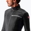 Мъжко яке за колоездене Castelli Squadra Stretch light black/dark grey 4