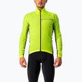Мъжко колоездачно яке Castelli Squadra Stretch electric lime/dark gray