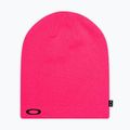 Зимна шапка Oakley Fine Knit neon pink