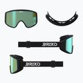 Скиорска маска Briko Pulse black/green 5