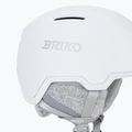 Скиорска каска Briko Yuki matt shiny white/silver 7