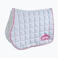 Шапка за скачане за кон Veredus Оцветена в бяло и розово 4V1LB2