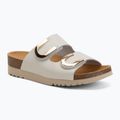 Дамски чехли Scholl Montery 2 Straps Ad Med off white