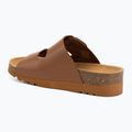 Дамски чехли Scholl Montery 2 Straps Ad Med cognac 3