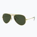 Слънчеви очила Ray-Ban Aviator Classic arista gold/green g-15 4