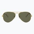 Слънчеви очила Ray-Ban Aviator Classic arista gold/green g-15 polarized 2