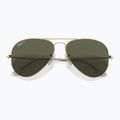 Слънчеви очила Ray-Ban Aviator Classic arista gold/green g-15 polarized 3