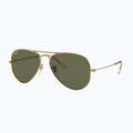 Слънчеви очила Ray-Ban Aviator Classic arista gold/green g-15 polarized 4