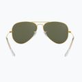 Слънчеви очила Ray-Ban Aviator Classic arista gold/green g-15 polarized 5