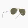 Слънчеви очила Ray-Ban Aviator Classic arista gold/green g-15 polarized 6
