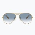 Слънчеви очила Ray-Ban Aviator Classic arista gold/light blue 2