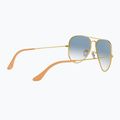 Слънчеви очила Ray-Ban Aviator Classic arista gold/light blue 6