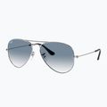 Слънчеви очила Ray-Ban Aviator Classic silver/light blue 4