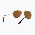 Слънчеви очила Ray-Ban Aviator Classic arista gold/brown polarized 6