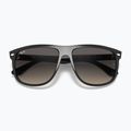 Слънчеви очила Ray-Ban Boyfriend black/grey gradient 3