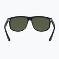 Слънчеви очила Ray-Ban Boyfriend black/dark green polarized 5