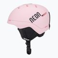 Скиорска каска Neon Summit light pink/black 3