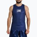 Мъжка тениска за тренировка LEONE 1947 Color Block tank blue