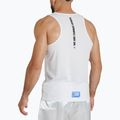 Мъжка тениска за тренировка LEONE 1947 Color Block tank white 2