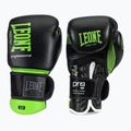 Боксови ръкавици LEONE 1947 Il Tecnico N3 black/green 2