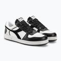 Diadora Magic Basket Low Icona Leather черни/бели обувки 5