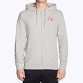 Мъжки суитшърт Diadora Hoodie FZ Essential Sport grigio medio chiaro melange