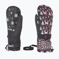 Детски скиорски ръкавици Level Junior Mitt ninja pink