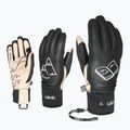 Дамски скиорски ръкавици Level Ivory pk black
